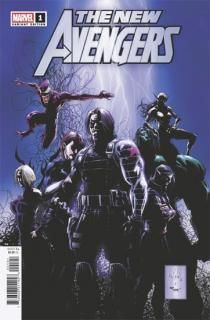 NEW AVENGERS #1 WHILCE PORTACIO SPOILER HOMAGE VAR