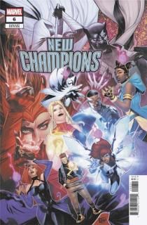NEW CHAMPIONS #6 EDWIN GALMON VAR