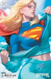 SUPERGIRL #2 CVR B STANLEY ARTGERM LAU CARD STOCK VAR