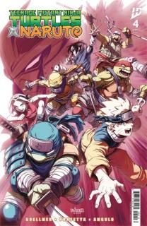 TEENAGE MUTANT NINJA TURTLES X NARUTO #4 CVR C SANTOLOUCO