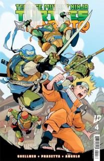 TEENAGE MUTANT NINJA TURTLES X NARUTO #4 CVR D KERSCHL