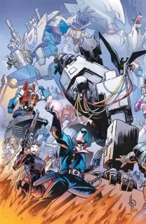 TRANSFORMERS #21 CVR F JASON HOWARD ENERGON UNIVERSE SECOND ANNIVERSARY VAR