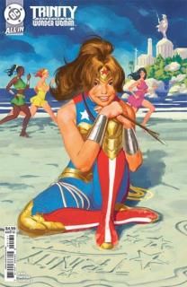 TRINITY DAUGHTER OF WONDER WOMAN #1 (OF 6) CVR B DAVID TALASKI CARD STOCK VAR