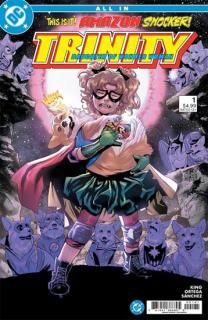 TRINITY DAUGHTER OF WONDER WOMAN #1 (OF 6) CVR D LUCAS MEYER CARD STOCK VAR