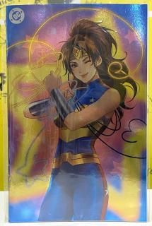 TRINITY DAUGHTER OF WONDER WOMAN #1 (OF 6) CVR E LESLEY LEIRIX LI FOIL VAR