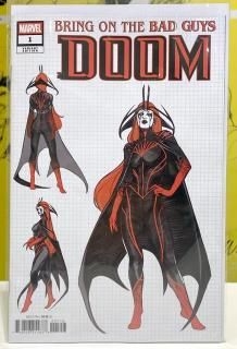 BRING ON THE BAD GUYS DOOM #1 1:10 INCV DESIGN VAR