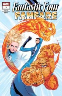 FANTASTIC FOUR FANFARE #2 RUSSELL DAUTERMAN VAR