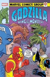 GODZILLA VS AVENGERS #1 ALLRED KING OF MONSTERS HOMAGE VAR