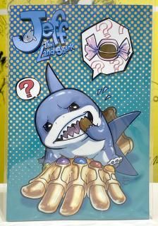 JEFF THE LANDSHARK #1 RICKIE YAGAWA FOIL VAR