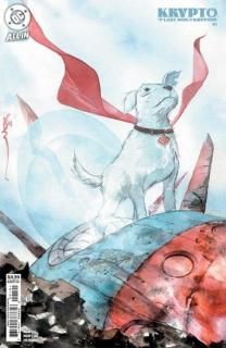 KRYPTO THE LAST DOG OF KRYPTON #1 (OF 5) CVR B DUSTIN NGUYEN CARD STOCK VAR