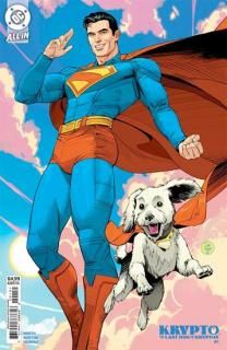 KRYPTO THE LAST DOG OF KRYPTON #1 (OF 5) CVR C DAN MORA SUPERMAN MOVIE CARD STOCK VAR