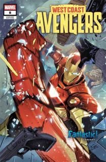 WEST COAST AVENGERS #8 FEDERICO VICENTINI FANTASTIC VAR