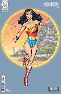 WONDER WOMAN #22 CVR E GEORGE PEREZ LEGACY CARD STOCK VAR