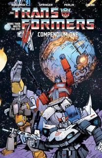 TRANSFORMERS COMPENDIUM TP VOL 01 DANIEL WARREN JOHNSON & MIKE SPICER CVRں١