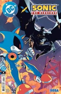 DC X SONIC THE HEDGEHOG #4 (OF 5) CVR A PABLO M COLLAR