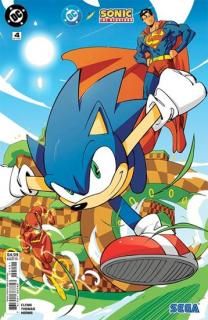 DC X SONIC THE HEDGEHOG #4 (OF 5) CVR B DANIELE DI NICUOLO CARD STOCK VAR