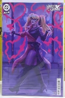 HARLEY QUINN #52 CVR E INC 1:25 ROBIN HIGGINBOTTOM CARD STOCK VAR