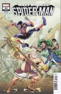 MILES MORALES SPIDER-MAN #34 LOGAN LUBERA 5 PART CONNECT VAR