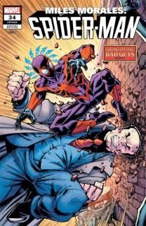 MILES MORALES SPIDER-MAN #34 NAUCK BRING ON THE BAD GUYS VAR