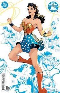 NEW HISTORY OF THE DC UNIVERSE #1 (OF 4) CVR B DAN MORA CARD STOCK VAR