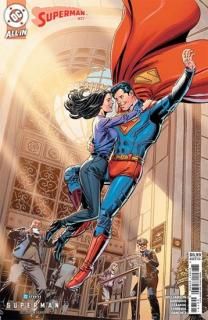 SUPERMAN #27 CVR G JERRY ORDWAY SUPERMAN MOVIE CARD STOCK VAR