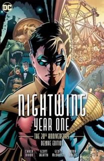 NIGHTWING YEAR ONE 20TH ANNIVERSARY DELUXE EDITION HC BOOK MARKET SCOTT MCDANIEL EDITIONں١
