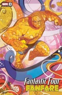 FANTASTIC FOUR FANFARE #3 BALDARI 4-PART CONNECT VAR