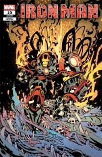 IRON MAN #10 JIM MAHFOOD VAR