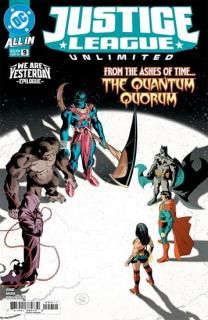 JUSTICE LEAGUE UNLIMITED #9 CVR A DAN MORA (WE ARE YESTERDAY)