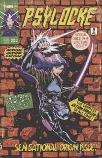 PSYLOCKE #9 BENJAMIN SU RETRO VISION VAR