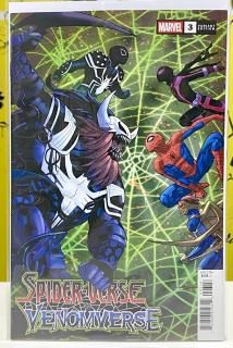 SPIDER-VERSE VS VENOMVERSE #3 1:25 INCV JAN BAZALDUA VAR