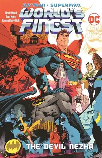 DCコミック WORLD'S FINEST スーパーマン バットマン 色指定原画 BATMAN SUPERMAN WORLDS FINEST TP VOL 01 THE DEVIL NEZHA【再