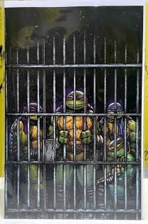 TEENAGE MUTANT NINJA TURTLES 2024 #11 1:10 INCV EASTMAN B&W