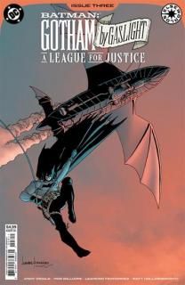 BATMAN GOTHAM BY GASLIGHT A LEAGUE FOR JUSTICE #3 (OF 6) CVR A LEANDRO FERNANDEZ