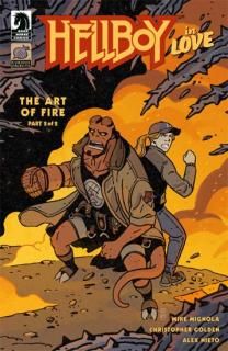 HELLBOY IN LOVE ART OF FIRE #2