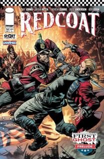 REDCOAT #14 CVR A BRYAN HITCH & BRAD ANDERSON WRAPAROUND