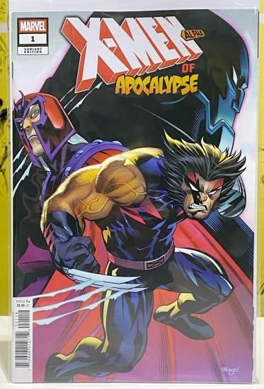 アメコミ・英語 全2巻セット X-MEN vs. APOCALYPSE X-MEN OF APOCALYPSE ALPHA #1 1:100 INCV ED MCGUINNESS