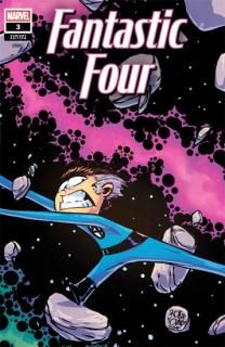 FANTASTIC FOUR #3 SKOTTIE YOUNG 5-PART CONNECTING VARIANT [DOOM]