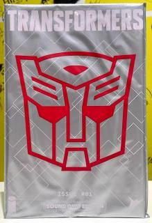 TRANSFORMERS #1 CVR A REPRINT SOUND CHIP EDITION OPTIMUS PRIME FOIL