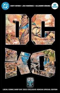 DC K.O. ASHCAN #1 2025 LCSD EXCLUSIVE CVR A JAVI FERNANDEZ