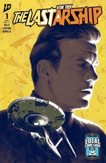 Star Trek: The Last Starship #1 Variant LCSD (Ward