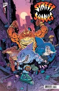 Street Sharks #1 Variant B (Corona)