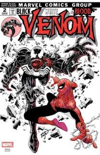 VENOM: BLACK, WHITE & BLOOD #2 ERIK LARSEN VARIANT