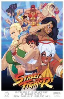 2025 STREET FIGHTER & FRIENDS SWIMSUIT SPECIAL #1 (ONE SHOT) CVR C TOVIO ROGERS VAR