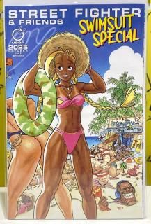 2025 STREET FIGHTER & FRIENDS SWIMSUIT SPECIAL #1 (ONE SHOT) CVR E INC 1:5 KINU NISHIMURA VAR