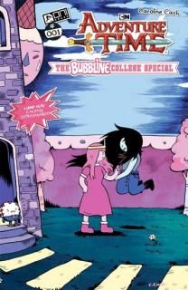 ADVENTURE TIME (2025) THE BUBBLINE COLLEGE SPECIAL # 1 (ONE SHOT) CVR A CAROLINE CASH