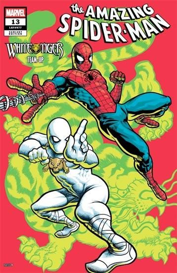 AMAZING SPIDER-MAN #13 J. GONZO WHITE TIGER TEAM-UP VARIANT