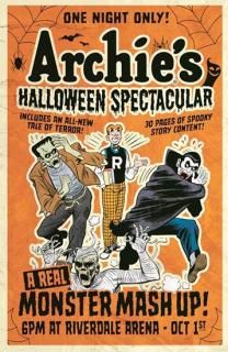 ARCHIES HALLOWEEN SPECTACULAR #1 (ONE SHOT) CVR B BOB WHITE RETRO ART VAR