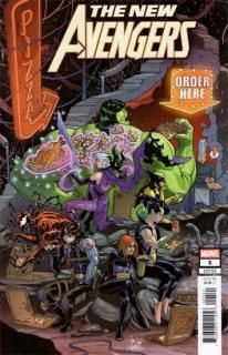 NEW AVENGERS #5 JAVIER GARRON VARIANT