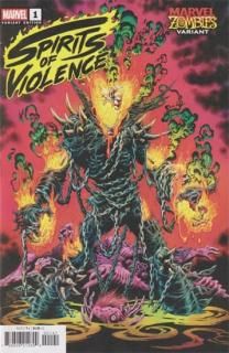SPIRITS OF VIOLENCE #1 KYLE HOTZ MARVEL ZOMBIES VARIANT
